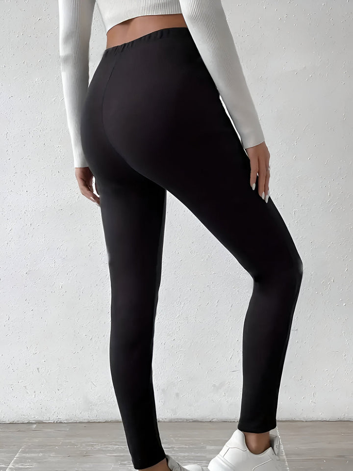 Drune | Fleecegefütterte Slimming Leggings mit Kordelzug