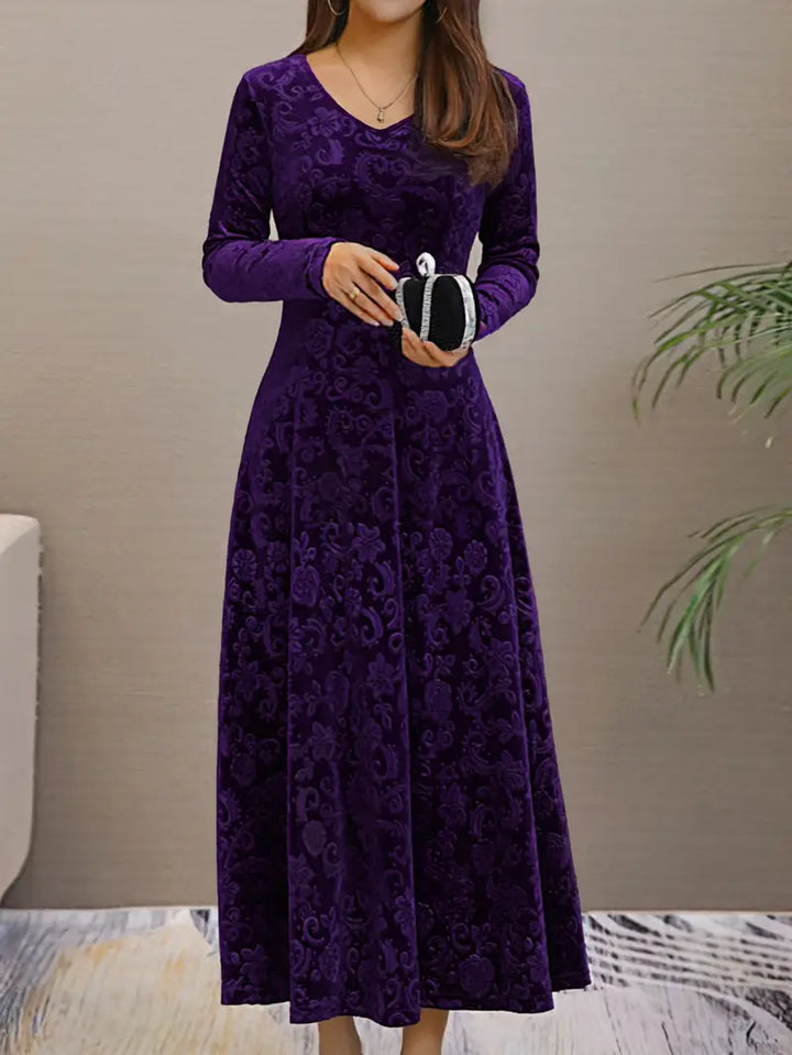 Drune - Elegantes ausgestelltes A-Linien-Kleid