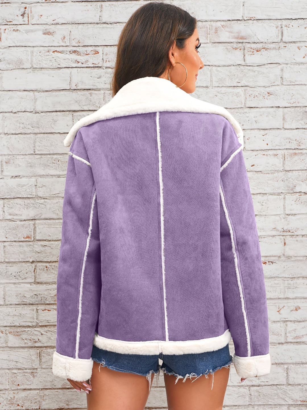 Drune | Winterjacke für Damen - gemütlich mit Schafsfellkragen