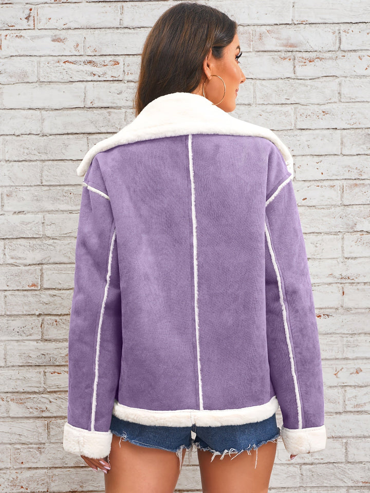 Drune | Winterjacke für Damen - gemütlich mit Schafsfellkragen