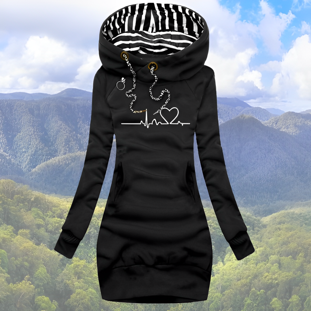 Drune | Heartbeat Kapuzenpullover