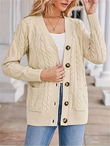 Drune | Klassische Strickjacke