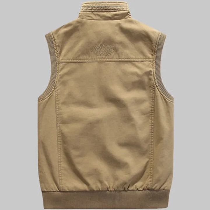 Drune | vintage outdoor-weste mit taschen