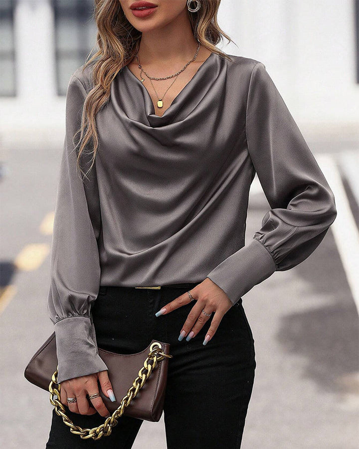 Drune | Bluse mit Falten