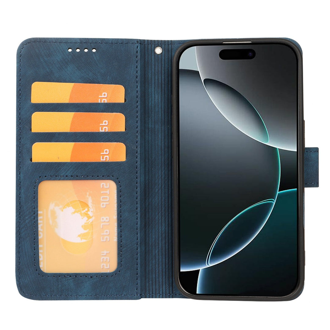 Drune | Apple kleine runde Schnalle Flip Handyhülle
