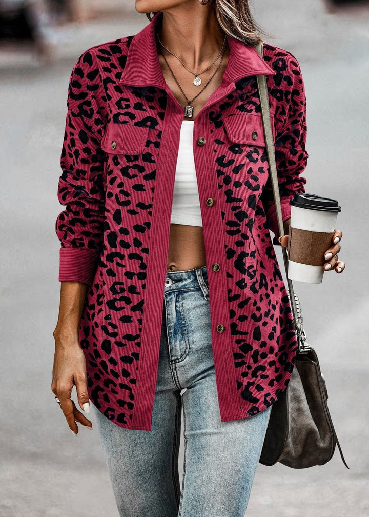 Drune | Leopardjacke Chic Premium Material Ideal für den Frühling