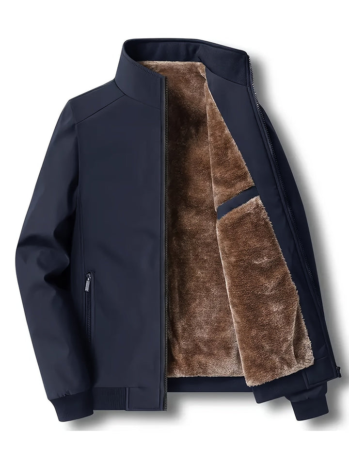Drune | Warme Jacke mit Fleecefutter Polyester Stilvoll und Praktisch