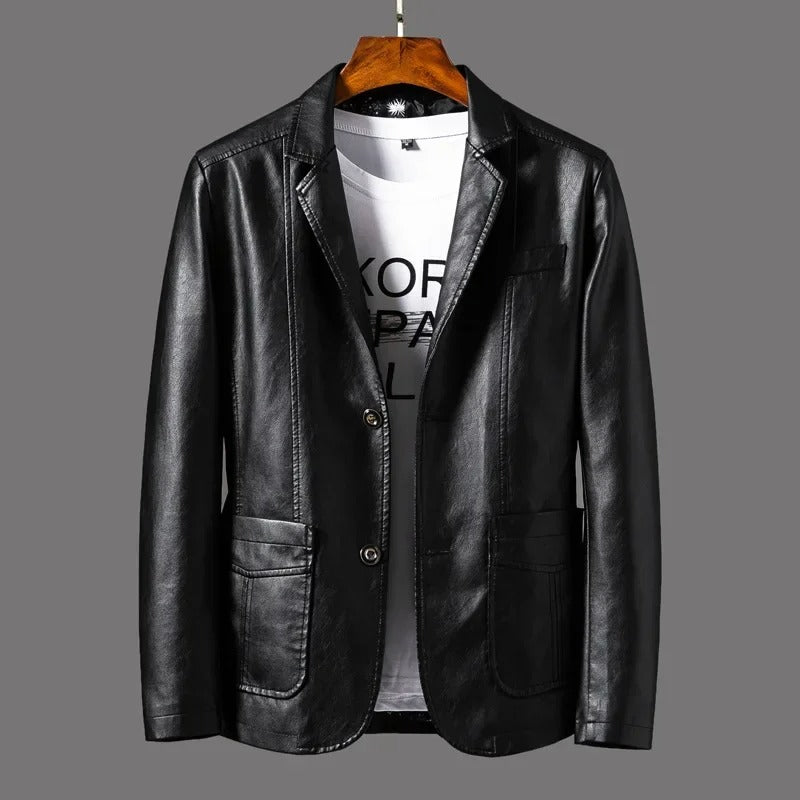 Drune | Rio Klassisch Leder Herrenjacke