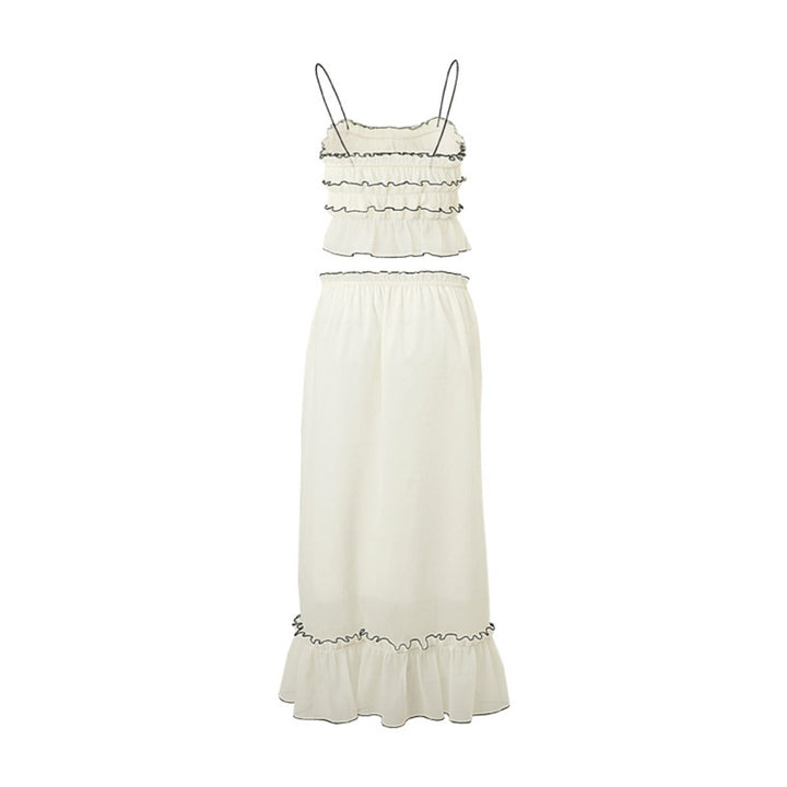 Drune | Hosenträger Top Temperament Kleid