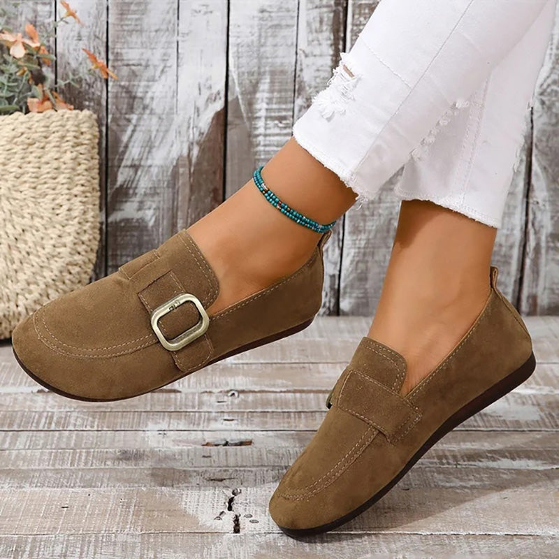 Drune | Vintage Bequeme Slip-On-Schuhe
