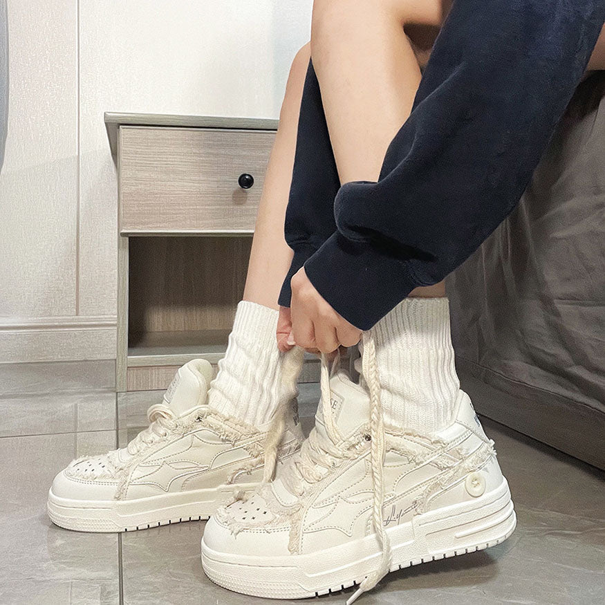 Drune | Hochwertige Y2K Sneaker In Gebrochenem Blau
