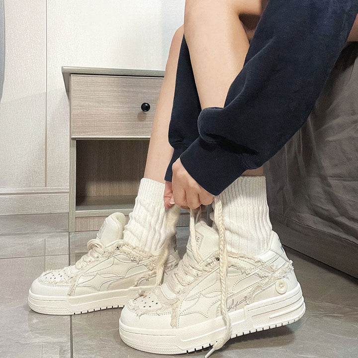 Drune | Hochwertige Y2K Sneaker In Gebrochenem Blau