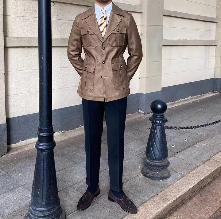 Drune | Winterjacke mit Stehkragen, Haute Couture