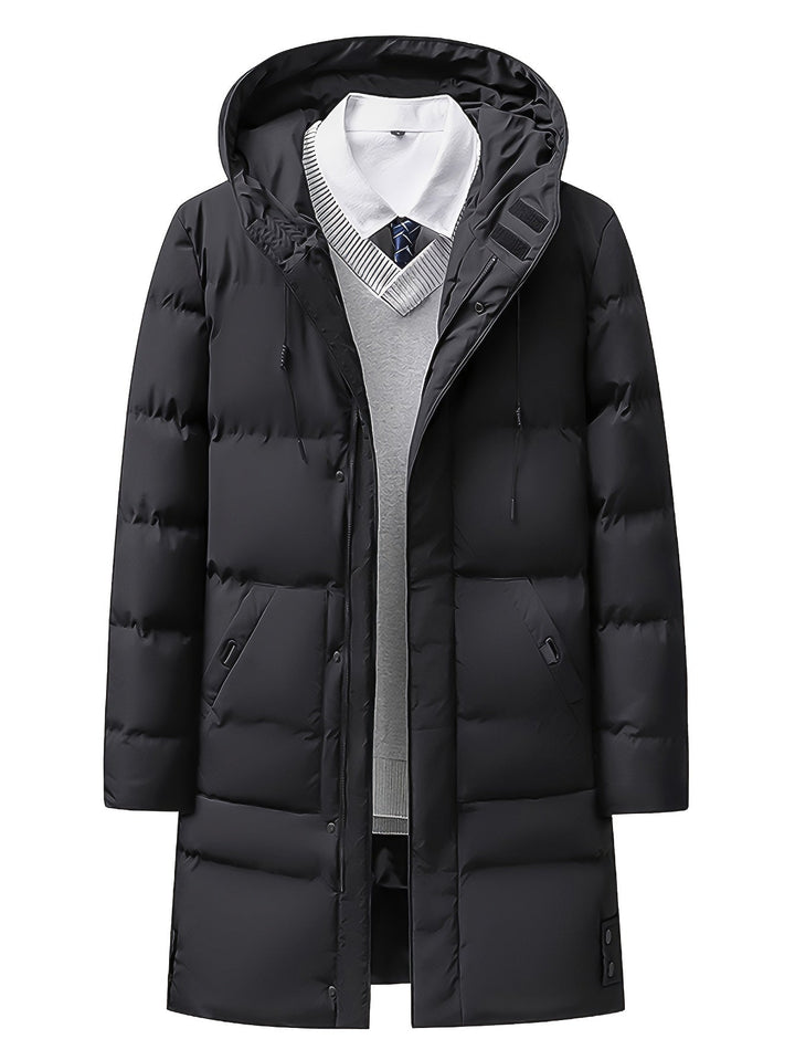 Drune | Herren Winterjacke mit Fleece-Futter und Frontreißverschluss - Perfekt für Outdoor-Aktivitäten