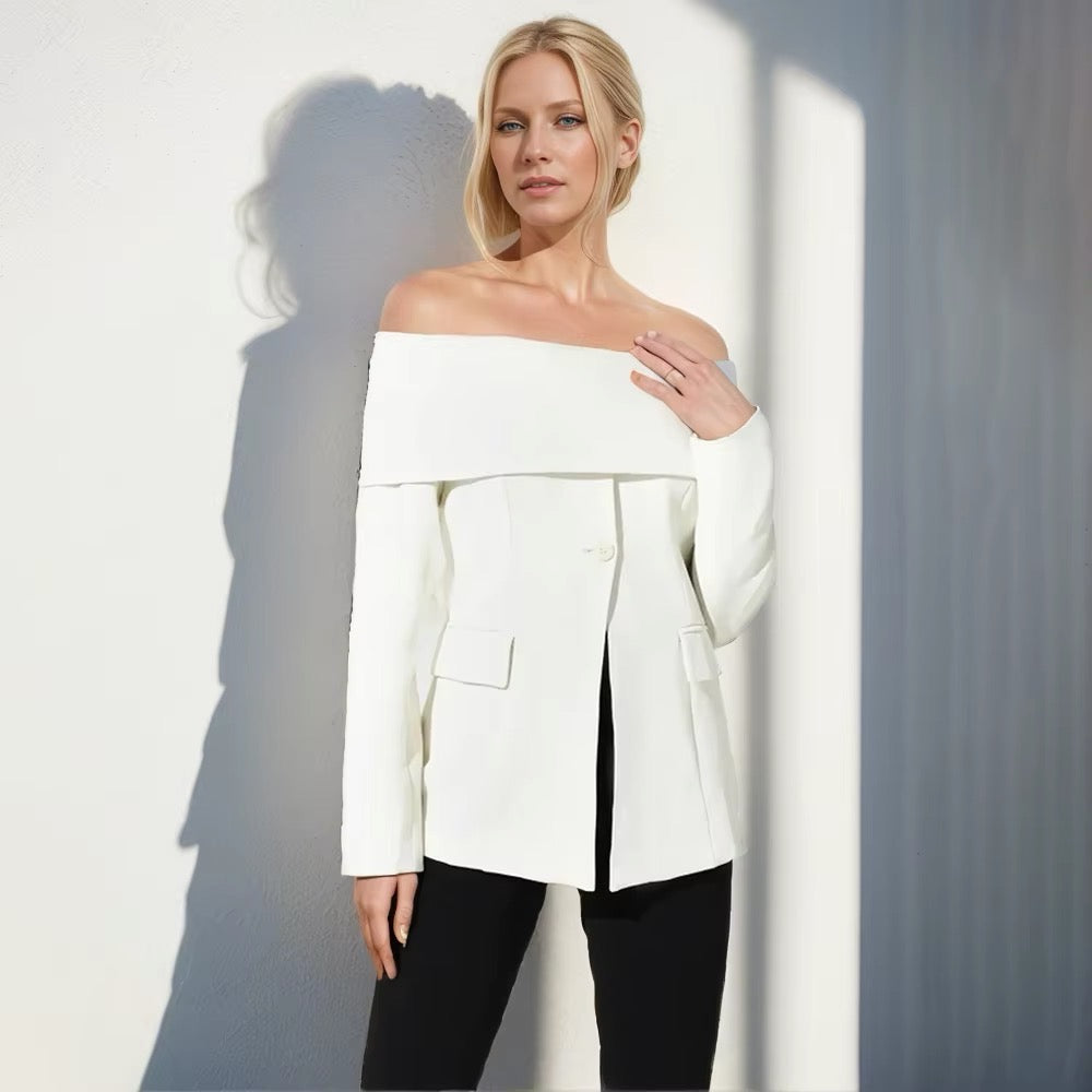 Drune | Off Shoulder Blazer