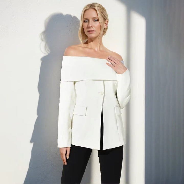 Drune | Off Shoulder Blazer