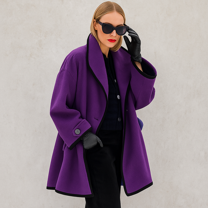 Drune | Damen Oversized Trenchcoat - Weiter Schnitt