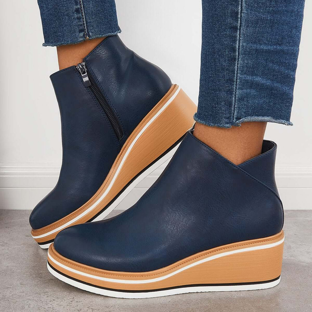 Drune | Stiefelette mit Seitenreißverschluss