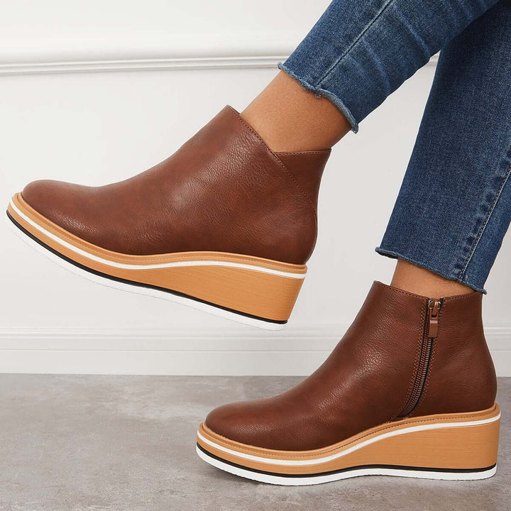 Drune | Stiefelette mit Seitenreißverschluss