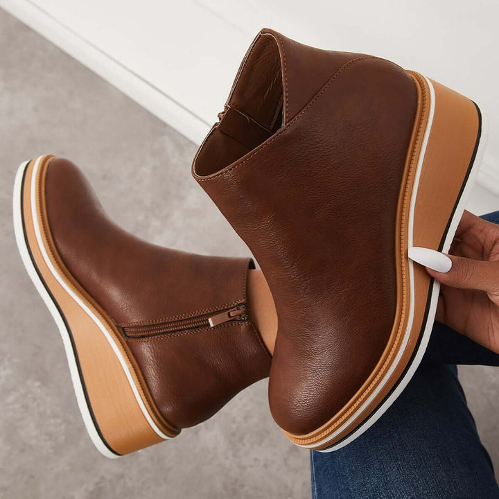 Drune | Stiefelette mit Seitenreißverschluss