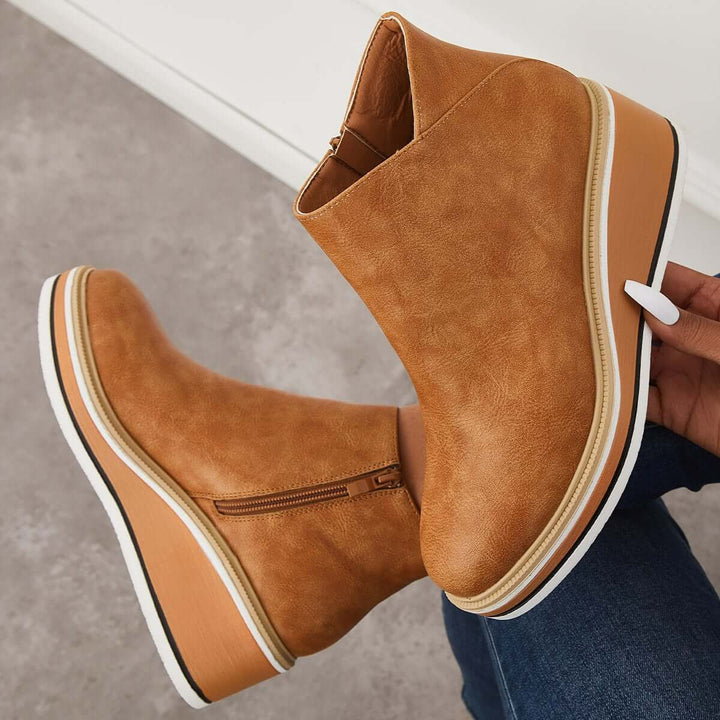 Drune | Stiefelette mit Seitenreißverschluss