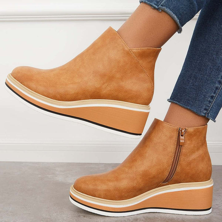Drune | Stiefelette mit Seitenreißverschluss