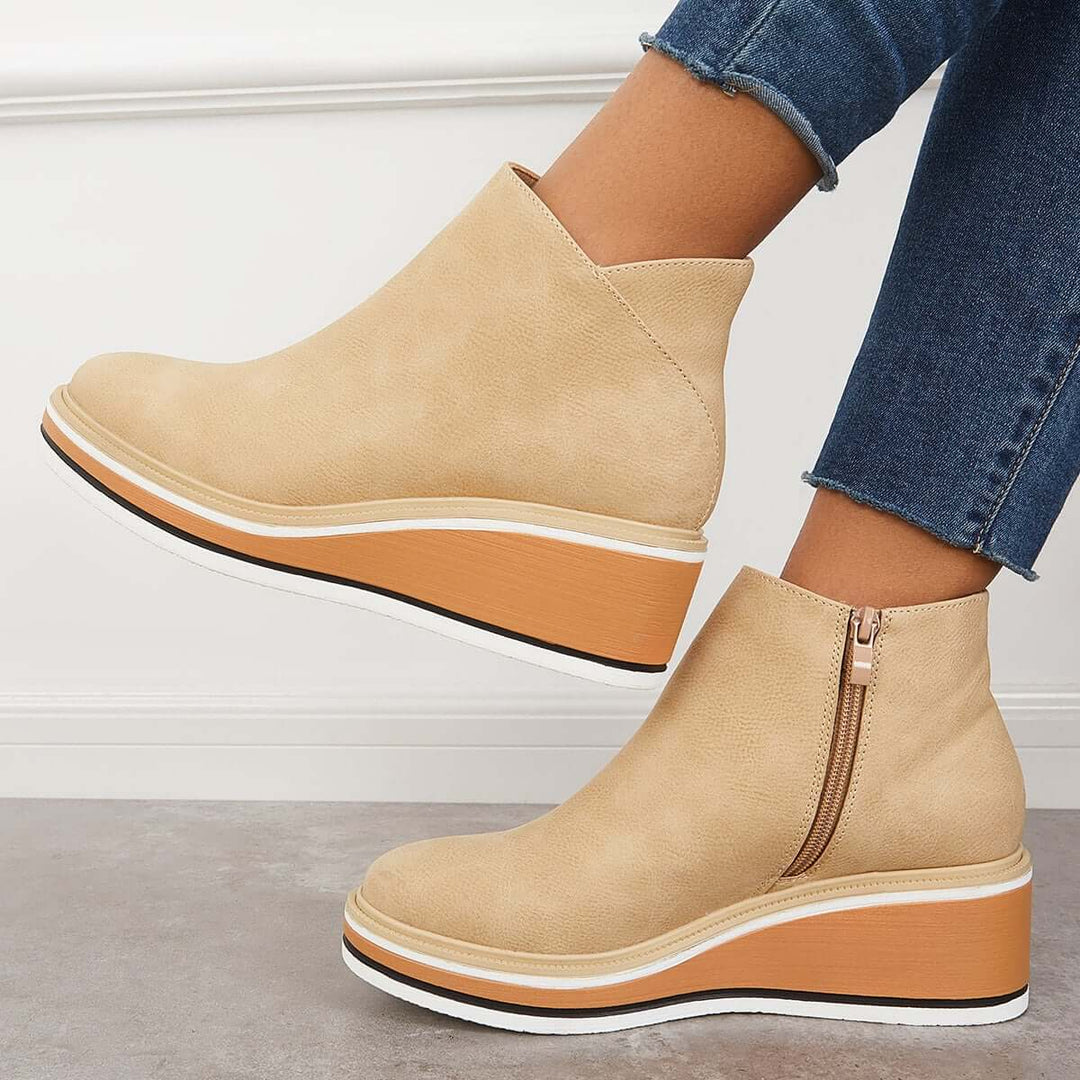 Drune | Stiefelette mit Seitenreißverschluss