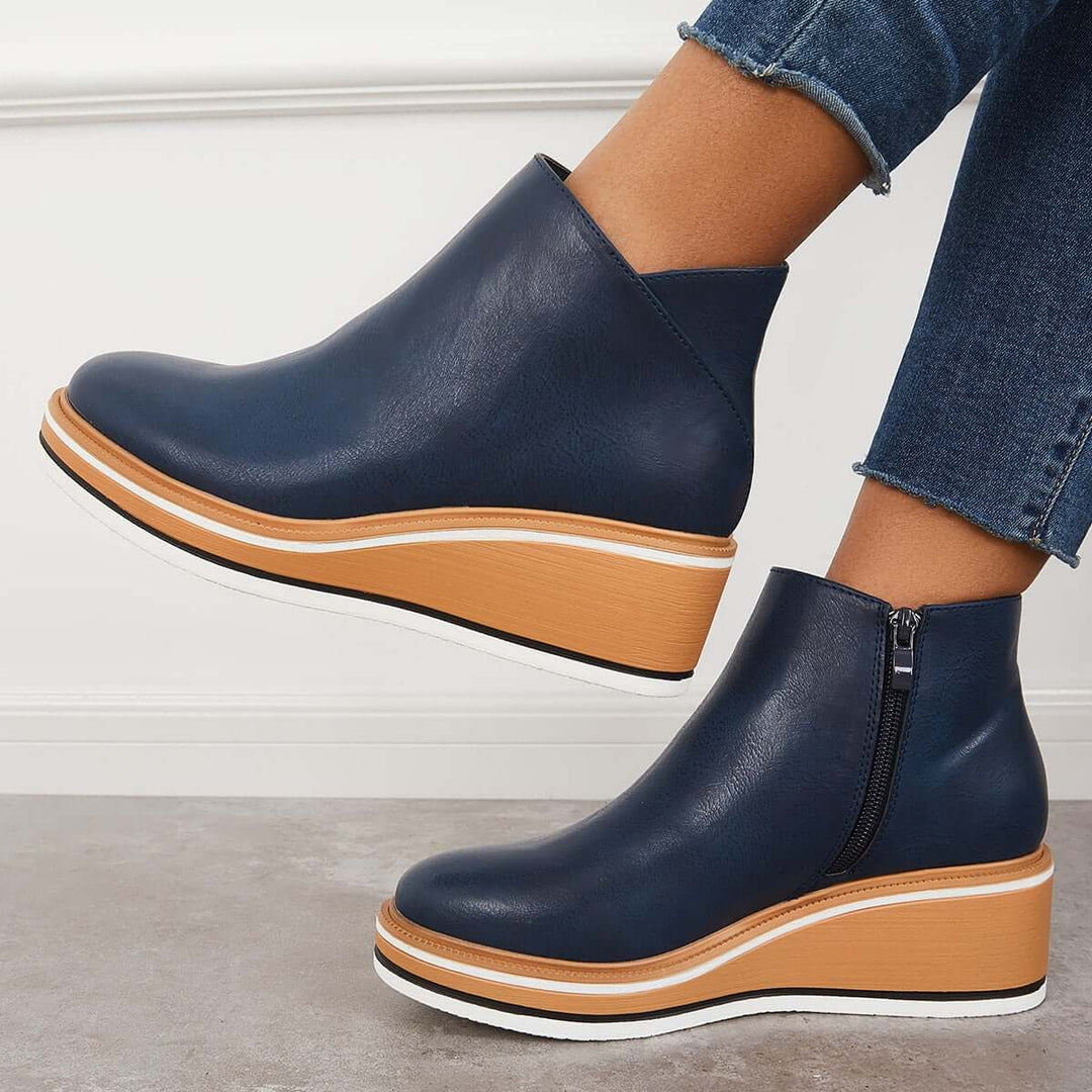 Drune | Stiefelette mit Seitenreißverschluss