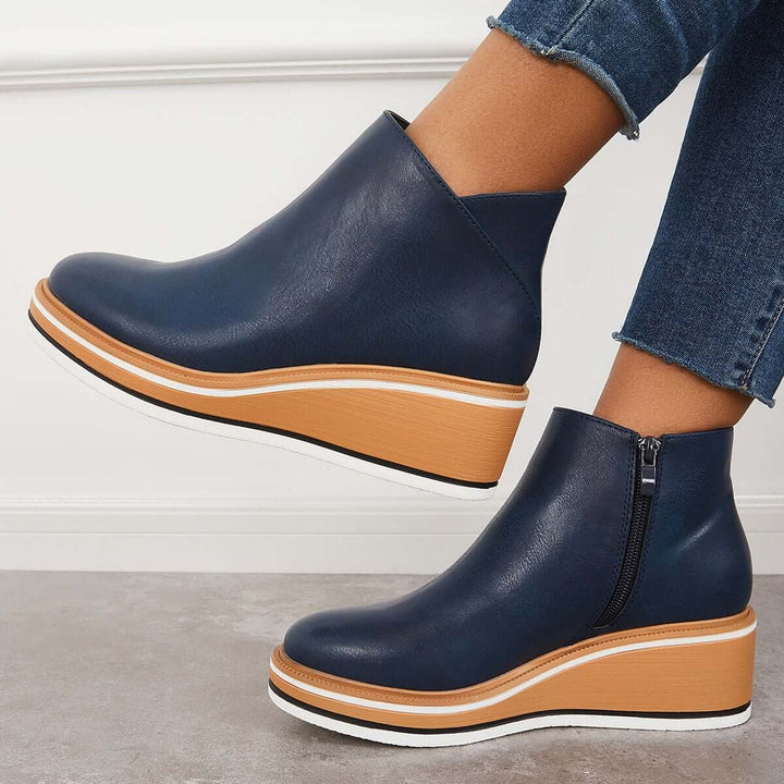 Drune | Stiefelette mit Seitenreißverschluss
