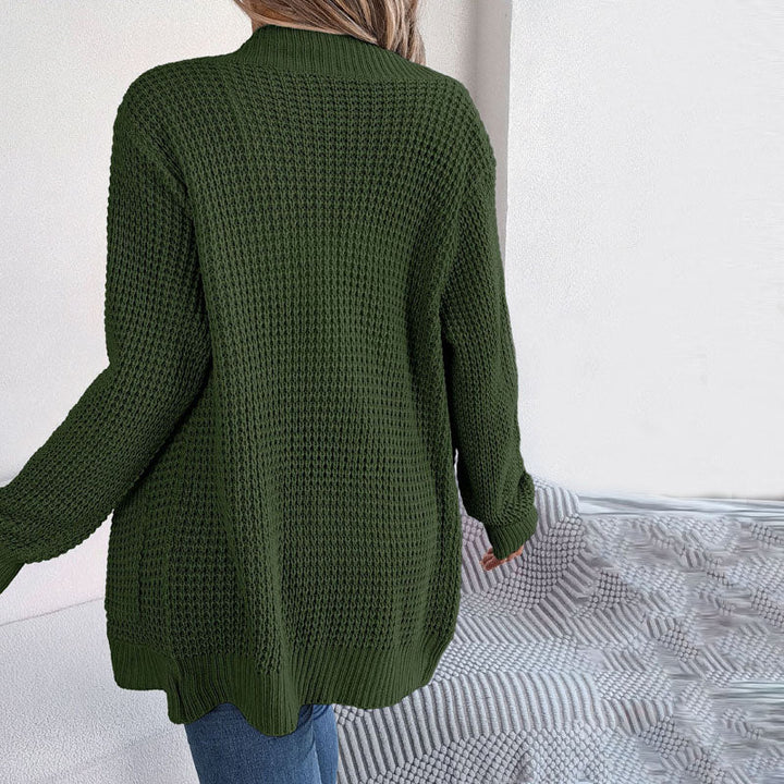 Drune | Modische Strickstrickjacke mit Muster