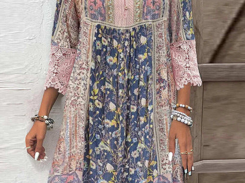 Drune | Luftiges Boho Kleid Mit Femininer Note