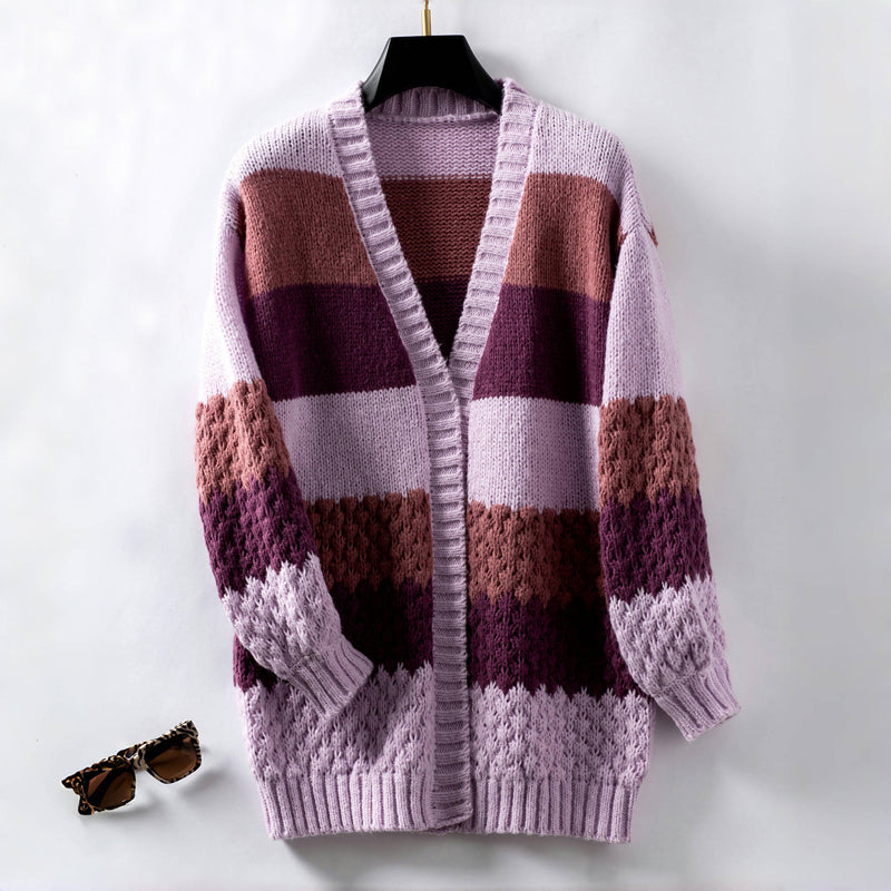 Drune | Elegante Strickjacke für Damen mit Feinem Muster