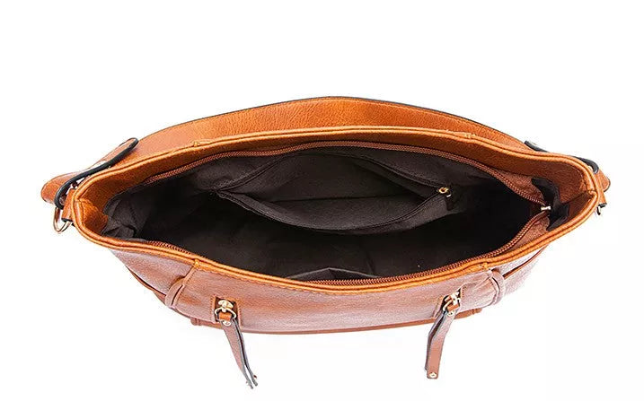 Drune | Stilvolle Damen Vintage-Ledertasche