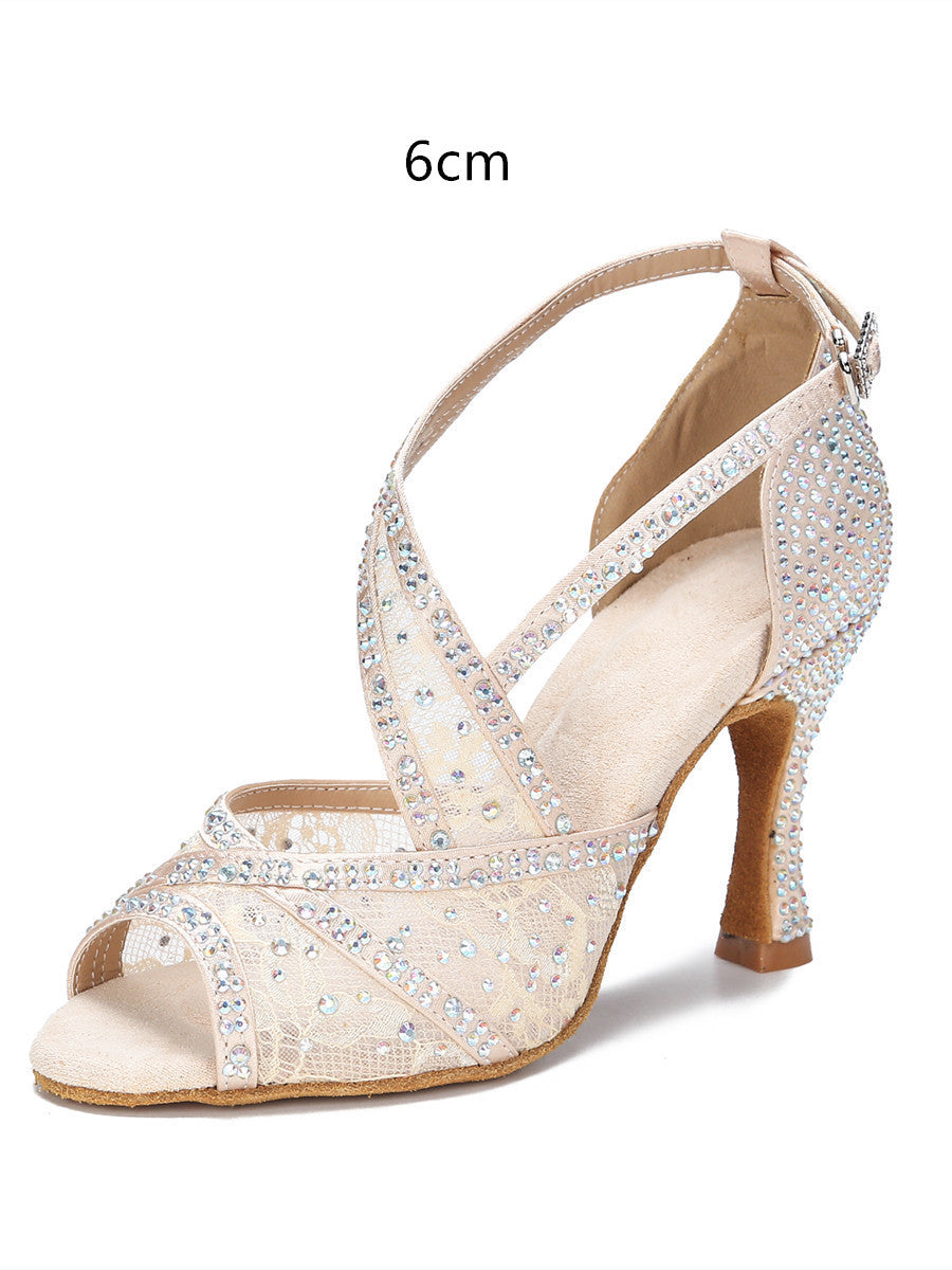 Drune | mit Diamanten Besetzte Lateinische Tanzschuhe Frauen Erwachsene