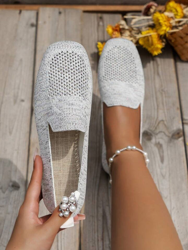 Drune | Damen-Sommer-Low-Top-Flachschuhe mit Runder Zehenpartie