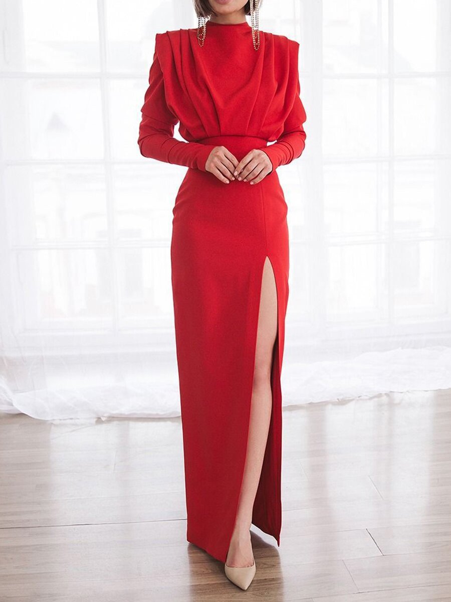 Drune Rollkragenpullover-Kleid in Mode