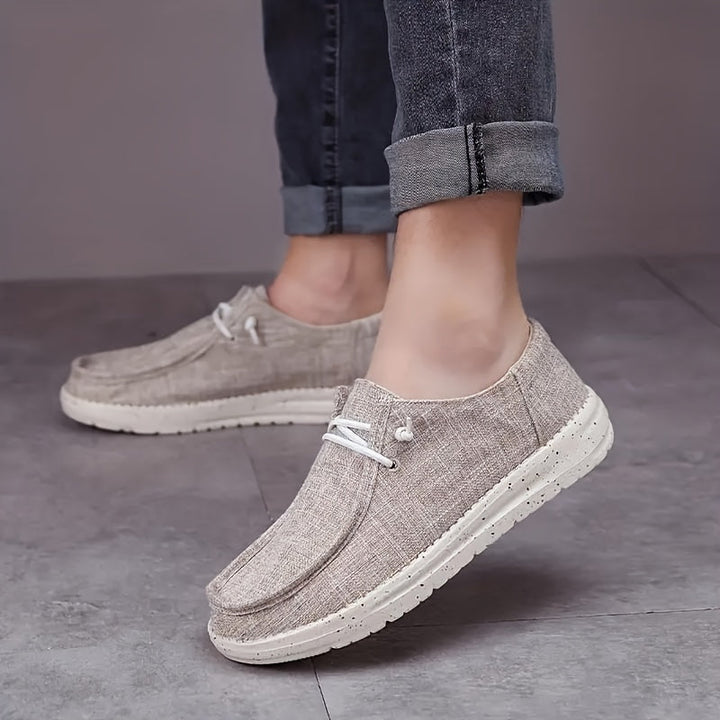 Drune | Legere Herren Loafer Mit Einfarbigem Design Und Runder Schuhspitze