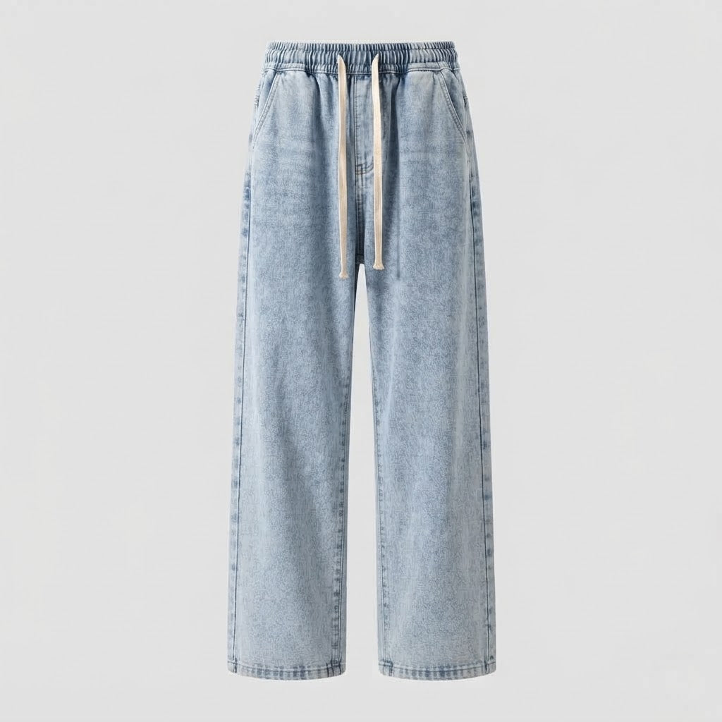 Frauen Bequeme Hohe Taille Jeans Drune