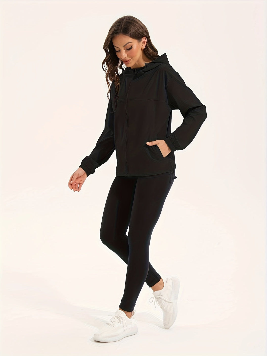 Drune | Leichte, Wasserdichte Sportjacke mit Kapuze