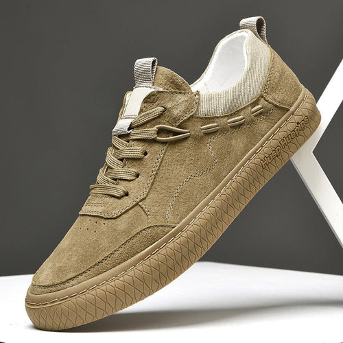 Modische Wildleder Sneakers für Herren Drune