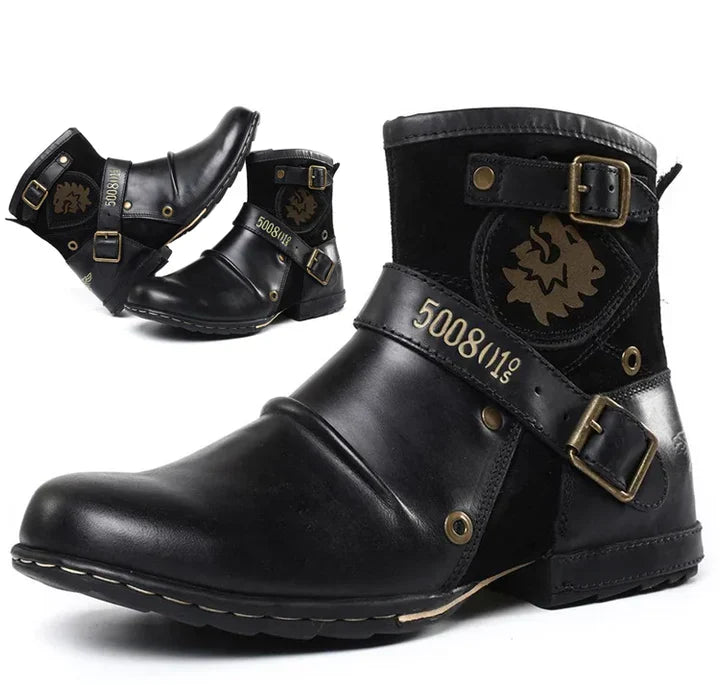 Drune | Herrenstiefel Mit Robuster Sohle