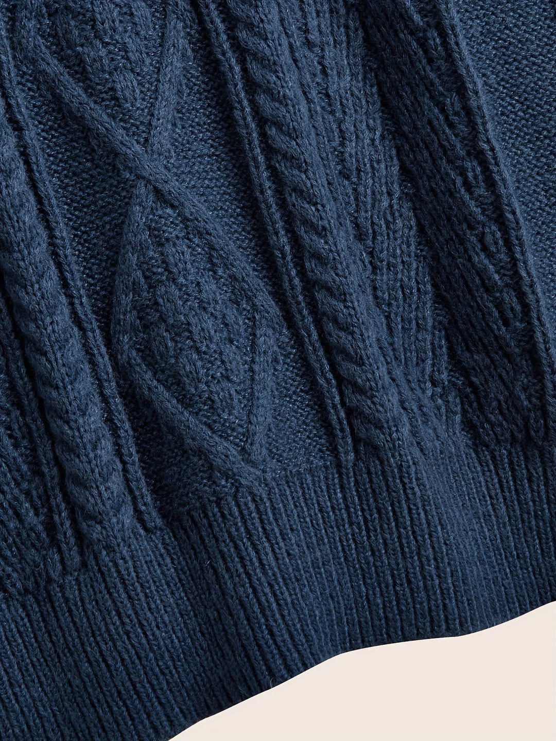 Drune | Lässiger Pullover mit Zopfmuster für Herren