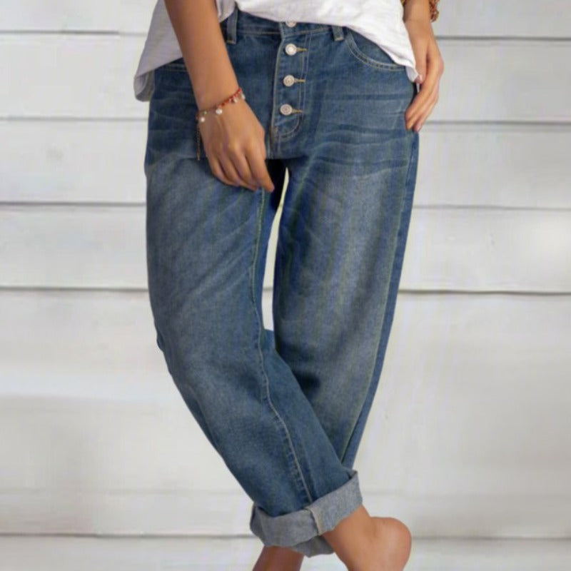 Drune | Relaxed Fit Boyfriend Jeans