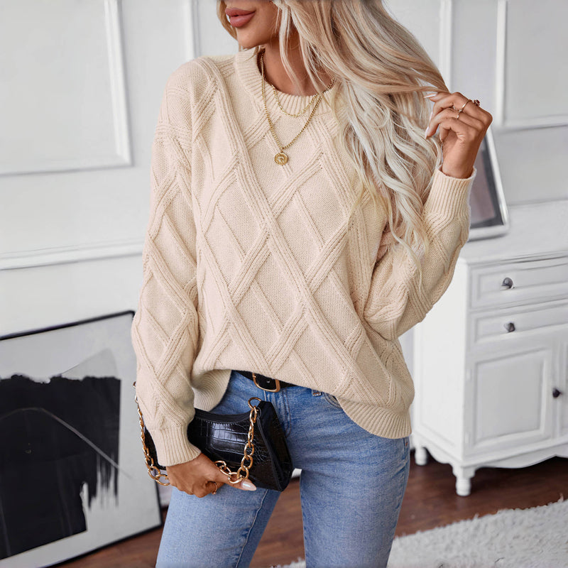 Drune | Einfarbiger Pullover Für Lässige Outfits