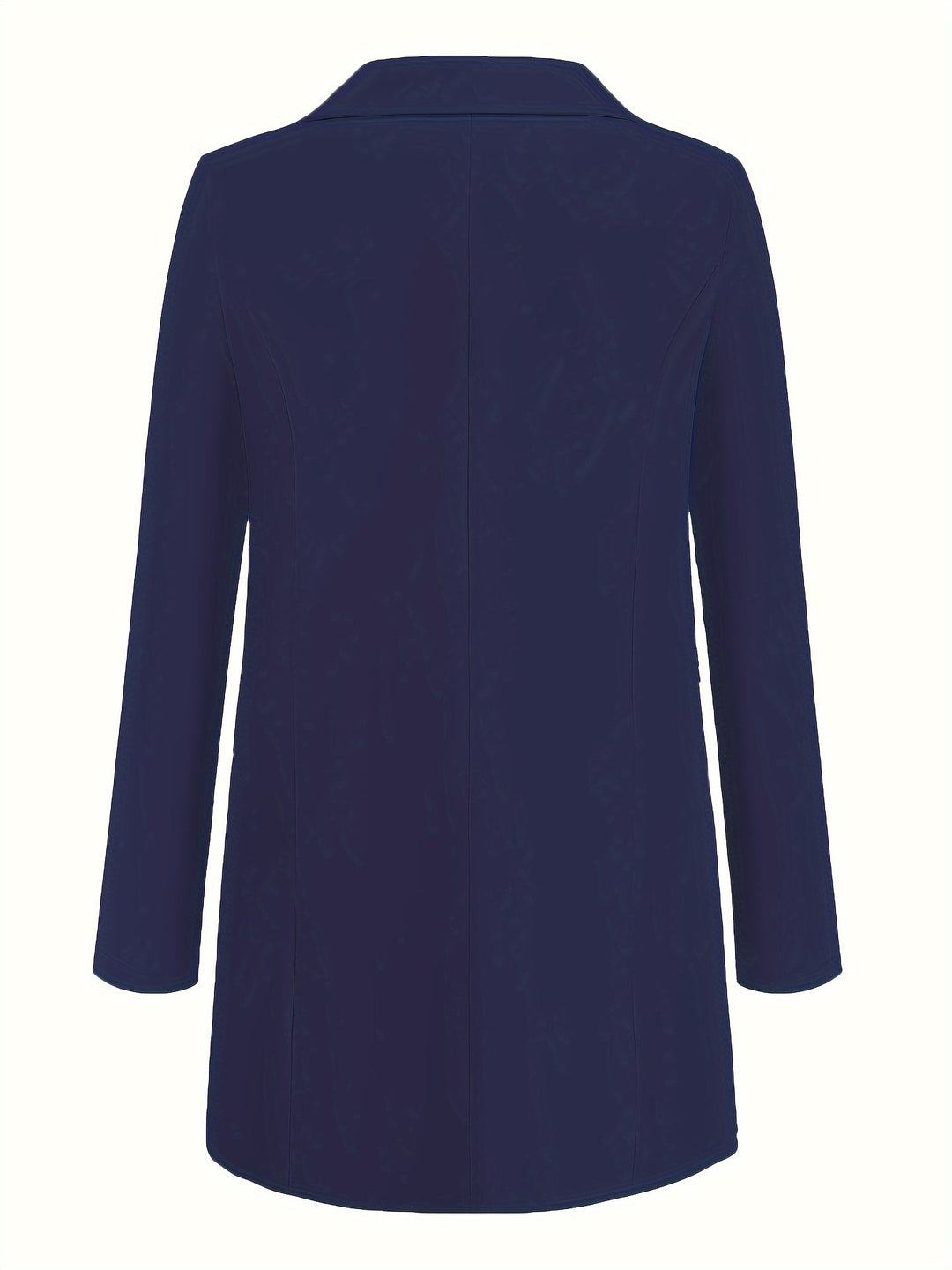Drune | Eleganter Business-Einfarbiger Lange Blazer mit Reversideal für alle Jahreszeiten