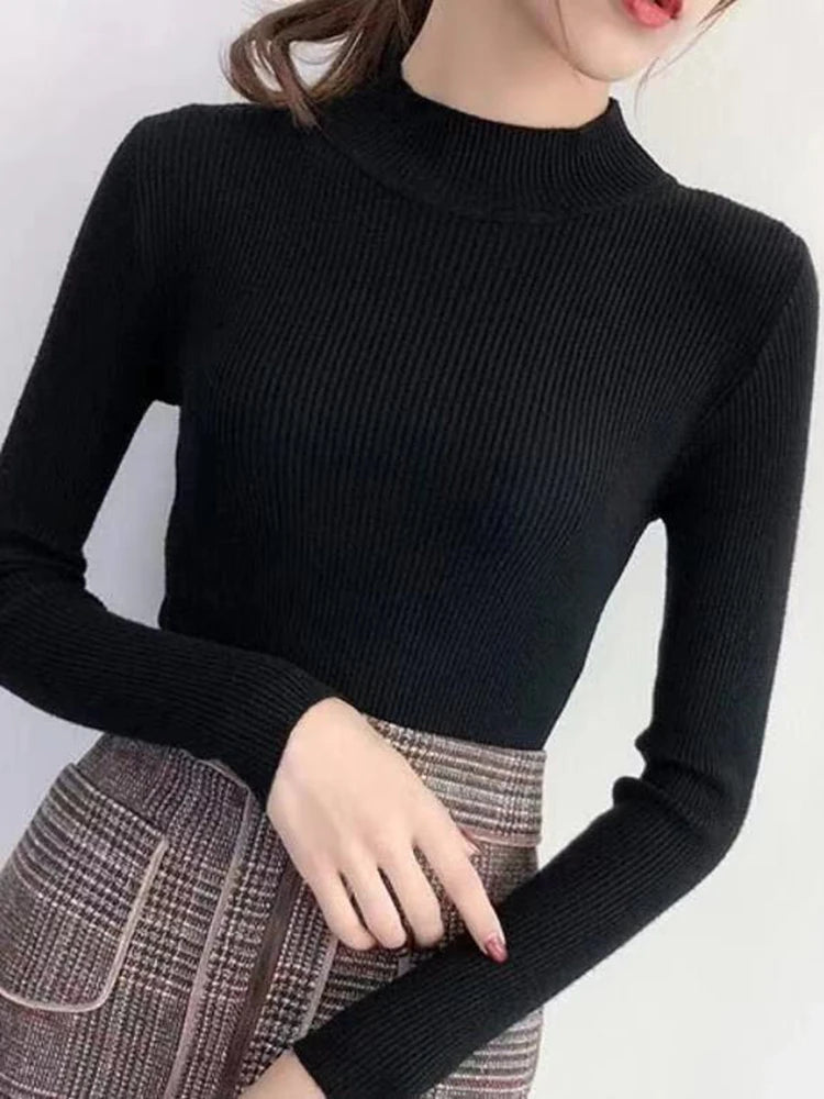 Drune | gerippter Wollpullover für Damen