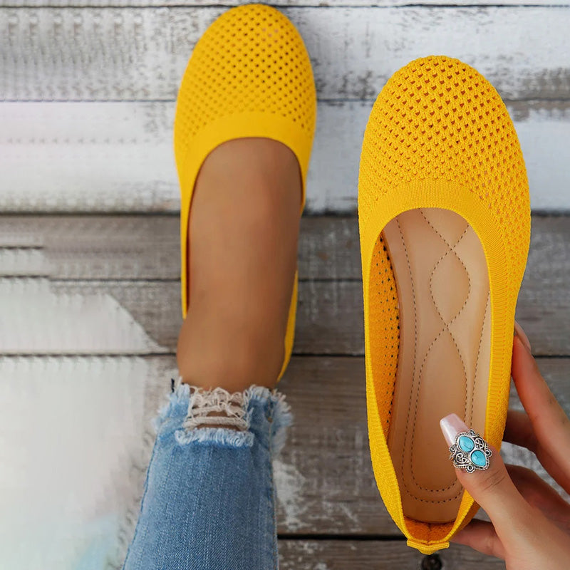 Lässige Atmungsaktive Flache Schuhe Drune