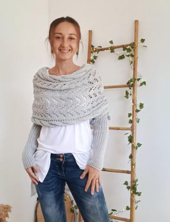 Drune | Schal - eleganter Damen gewebter Überwurf