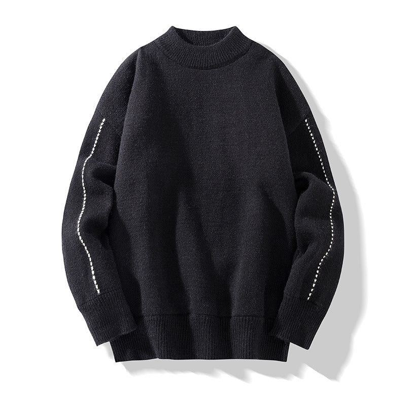 Drune | Strickpullover mit Stehkragen