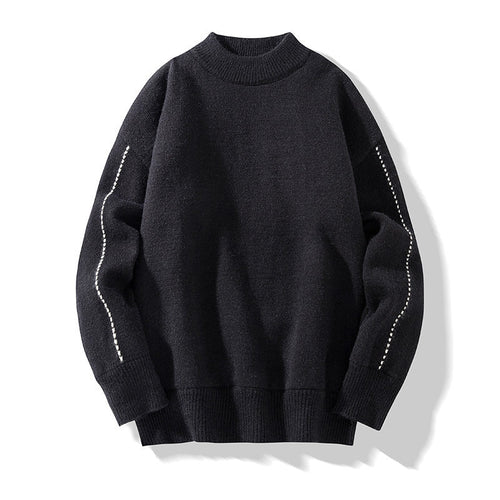 Drune | Strickpullover mit Stehkragen